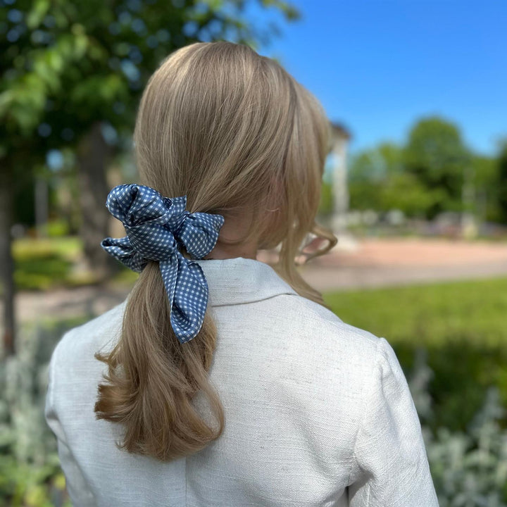 Silkeskjerf Como Light Blue