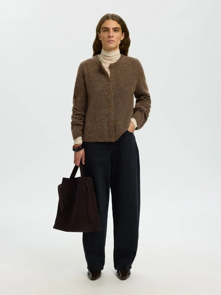 lulu new knit cardigan dachshund