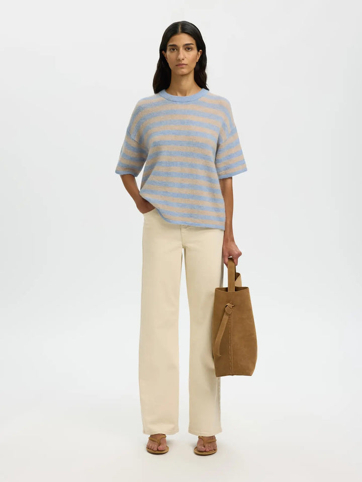 Lulu 2\4 Knit O-Neck