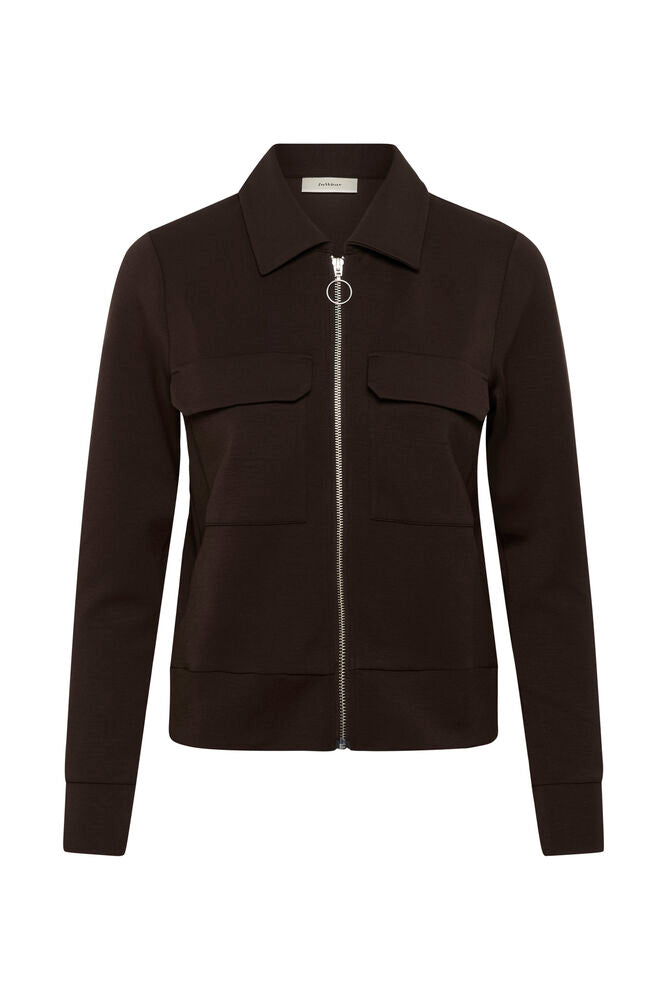 beca cardigan chocolate brown