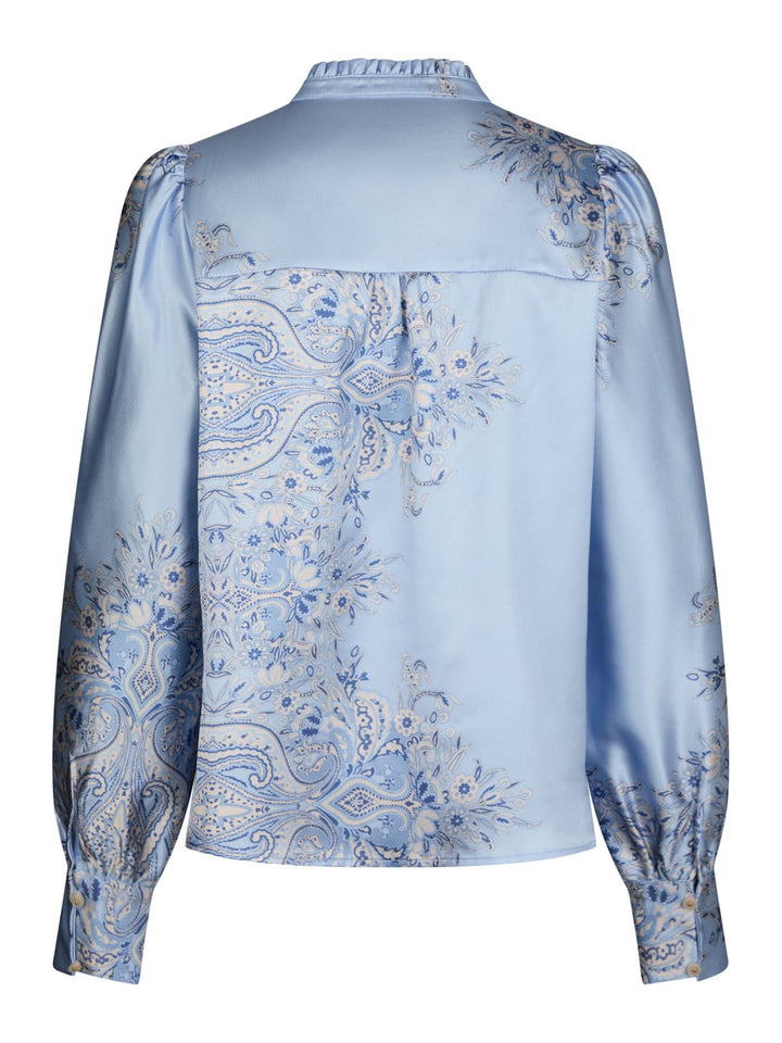 Massima Paisley Border Blouse