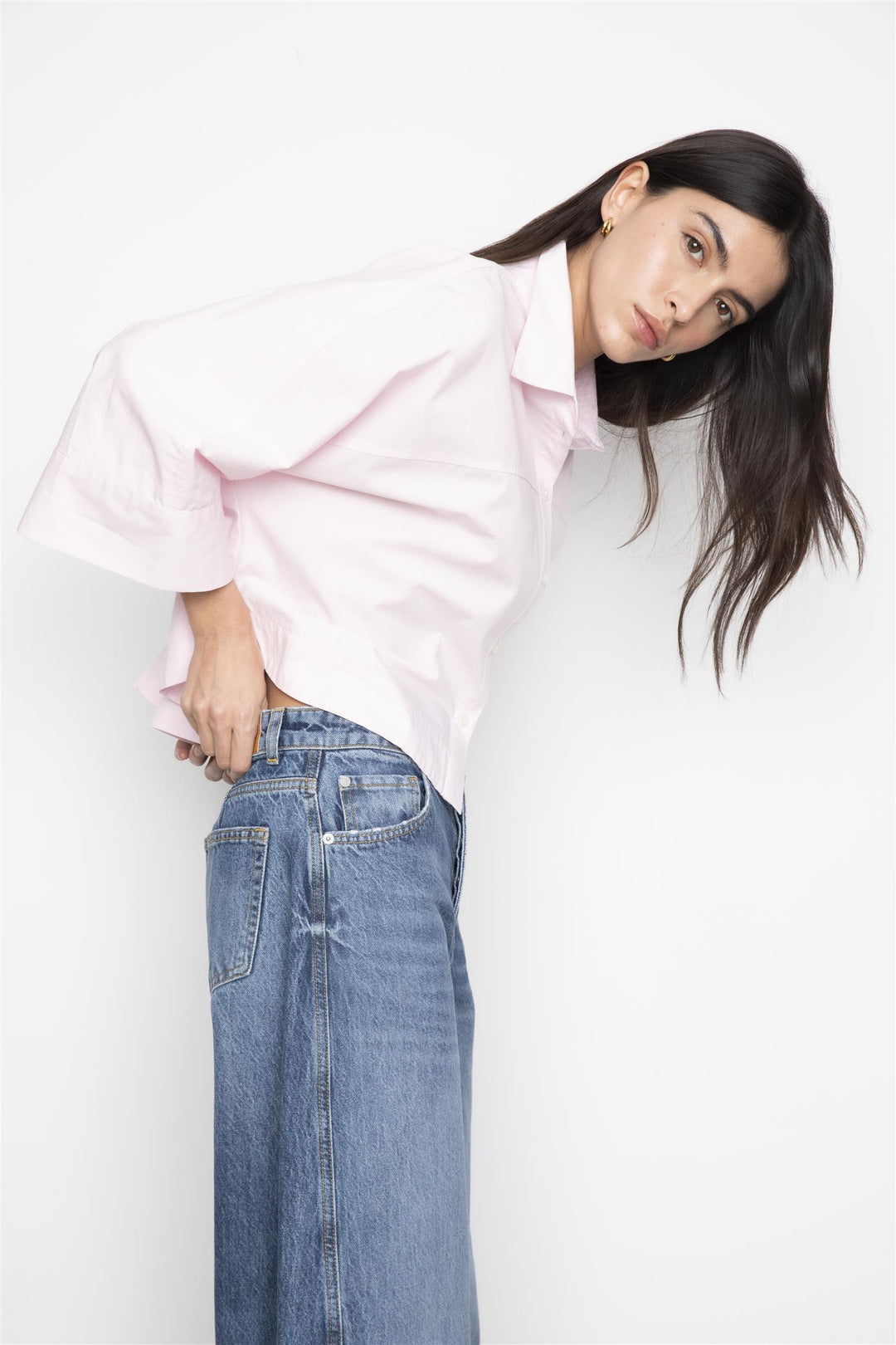 Iona shirt Light Pink
