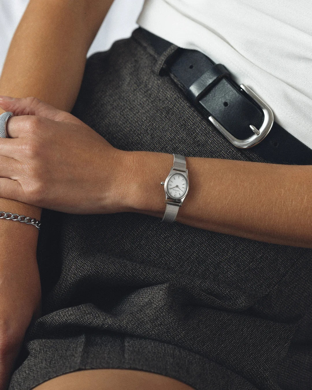 Retro Mesh Silver