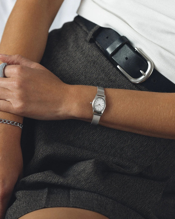 Retro Mesh Silver