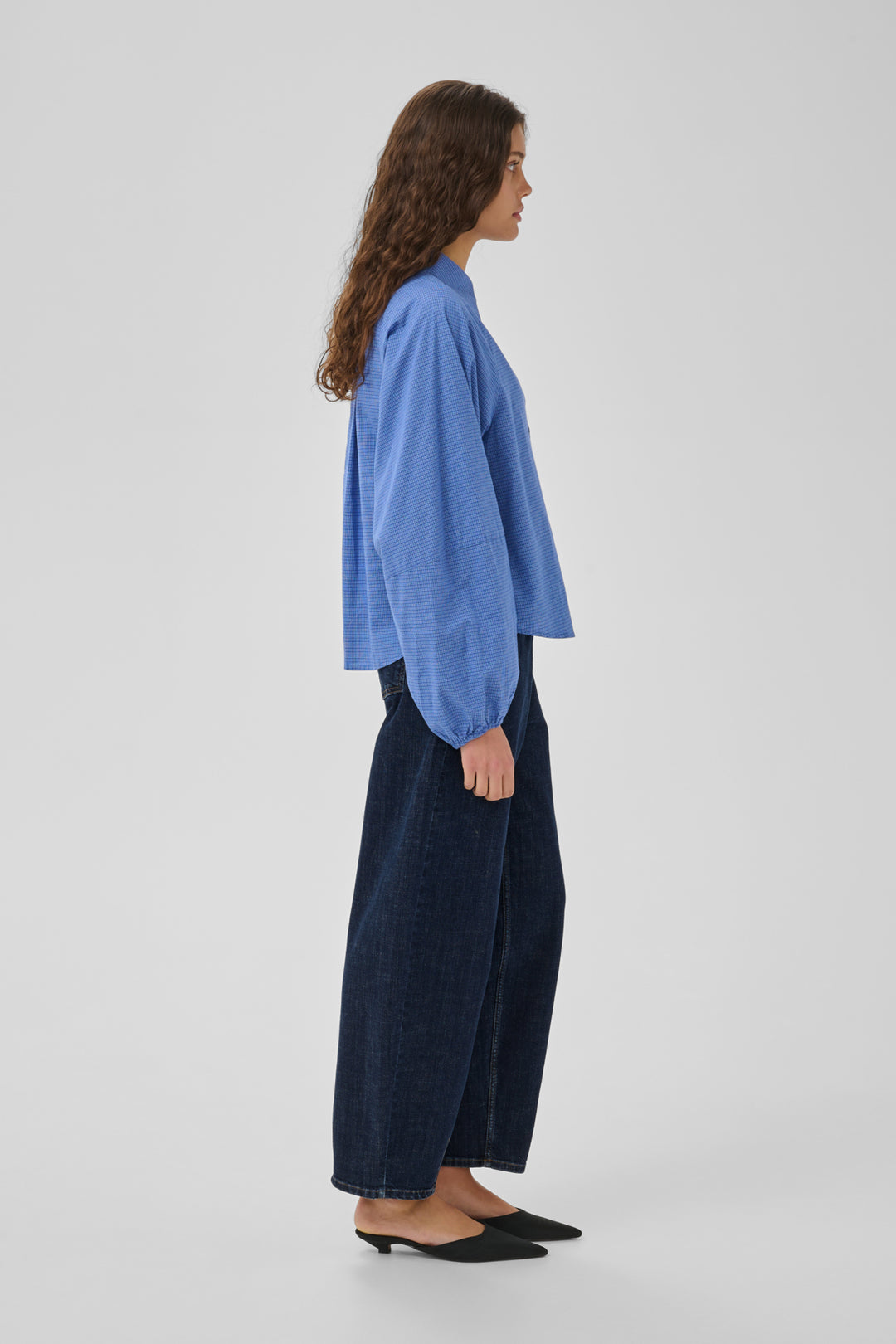Lucy high barrel dark blue