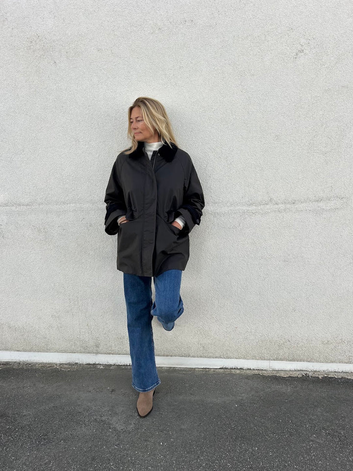wilma waxed jacket delicioso
