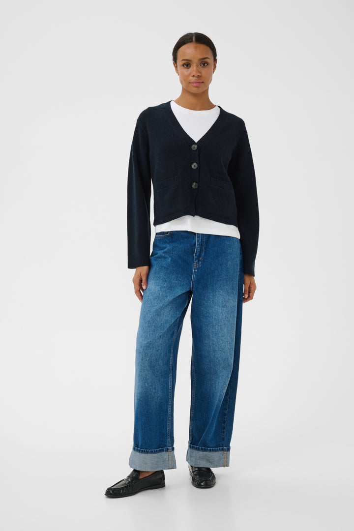 sveva cardigan dark navy