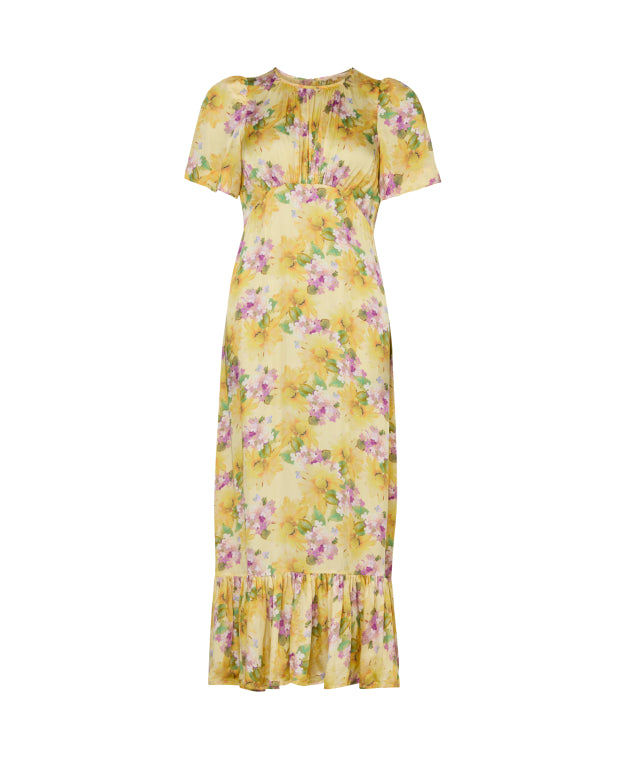 Satin Midi Dress