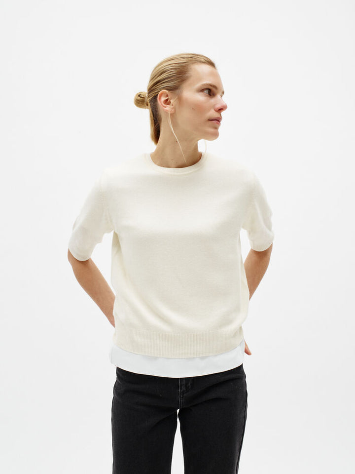 Monika short sleeve vanilla