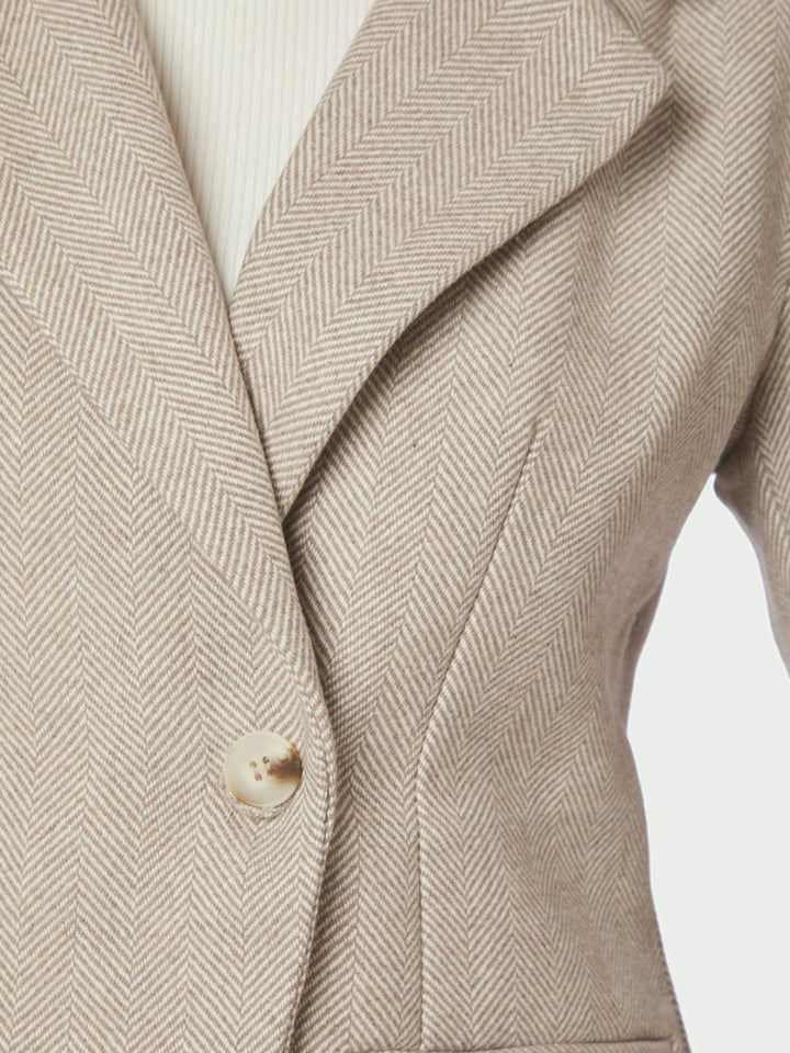 Bowie Herringbone S Blazer