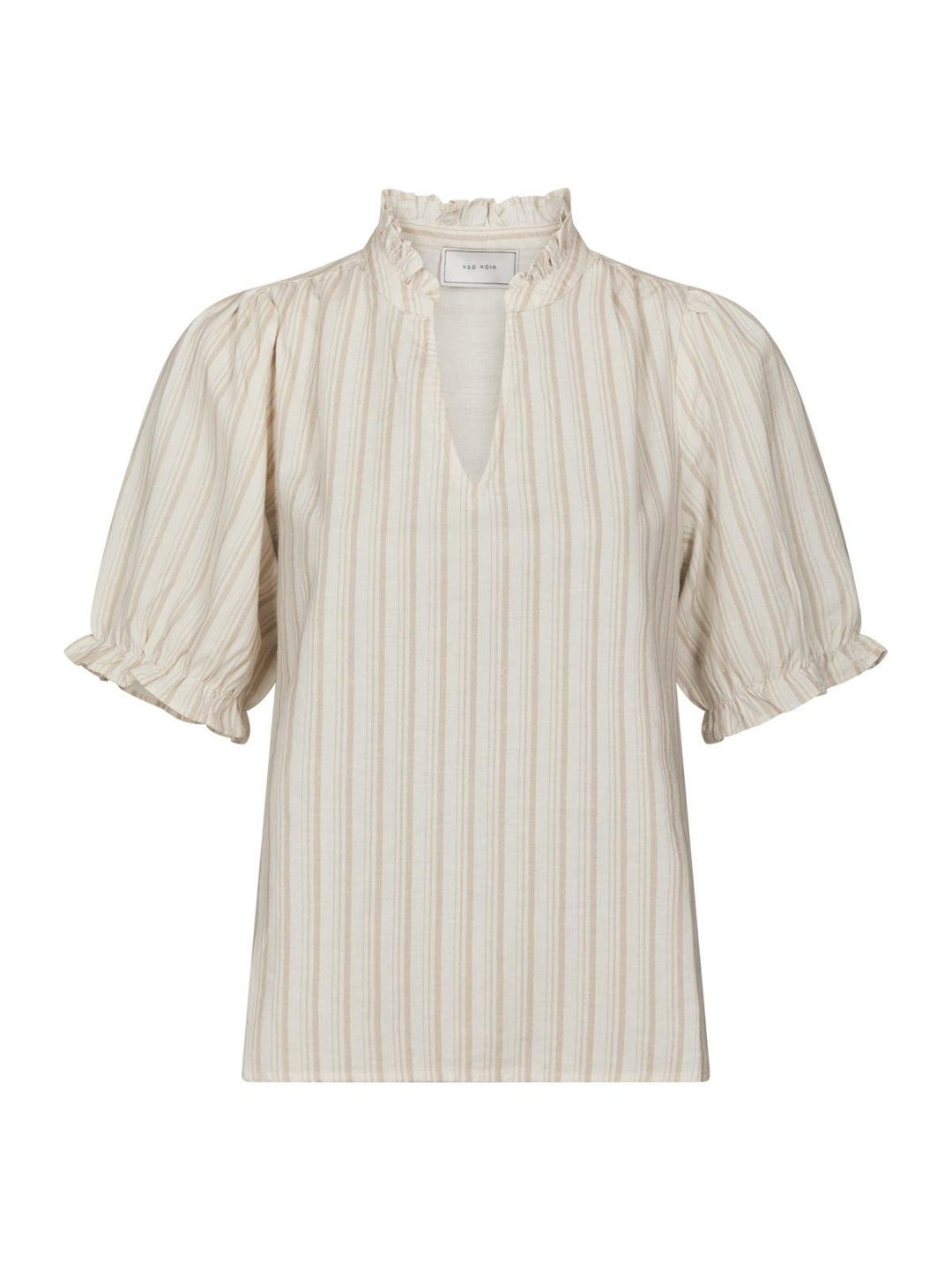 Odesa Linen Stripe blouse