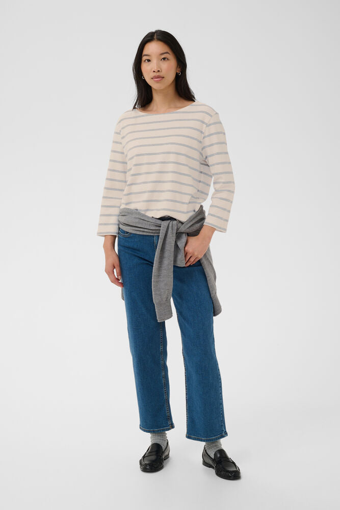 Nela TShirt eggnog grey