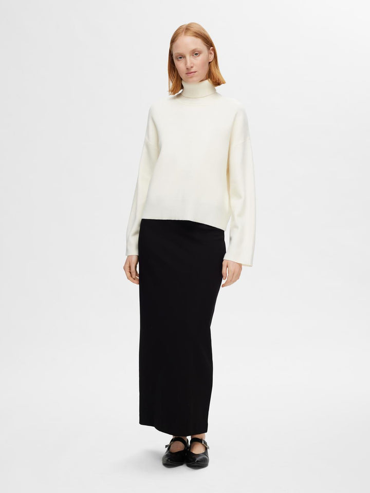 Kamma LS Knit Roll Neck