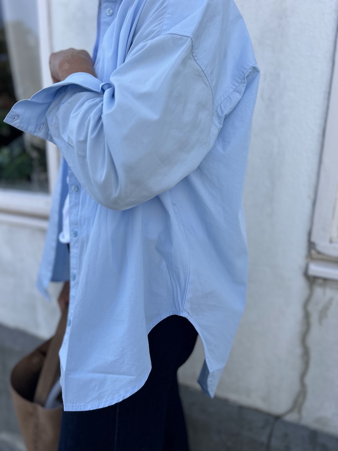 the boxy shirt cashmere blue