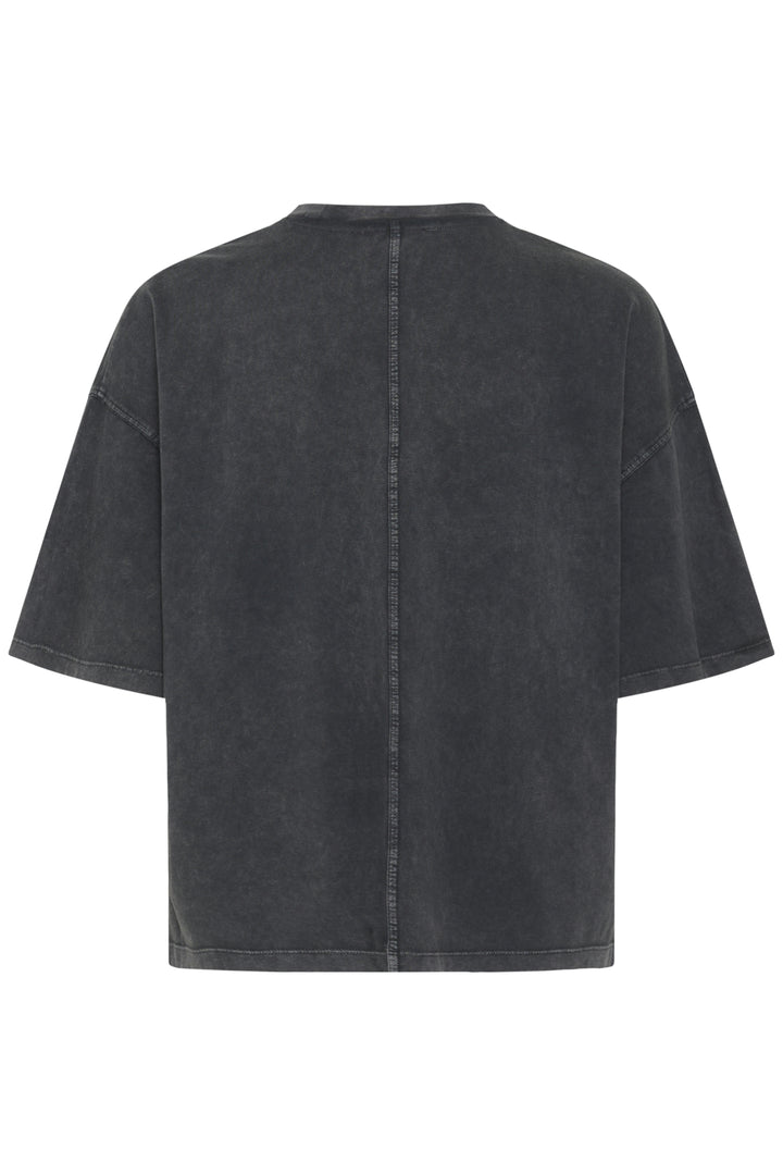 Esa boxy short tee black