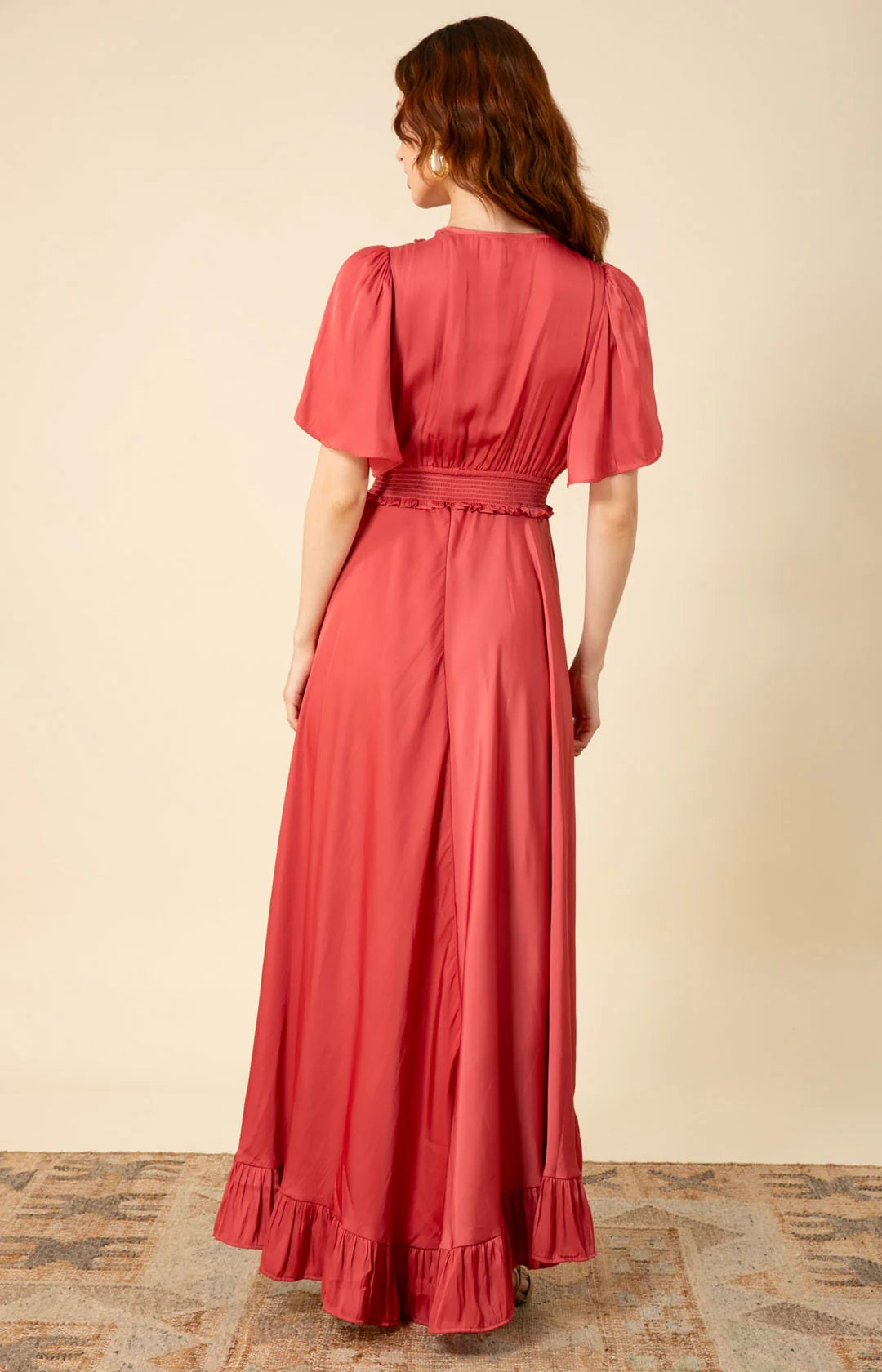 Serena Long Dress Solid