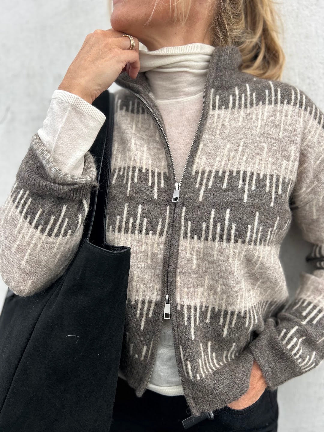 Aud cardigan muldvarp