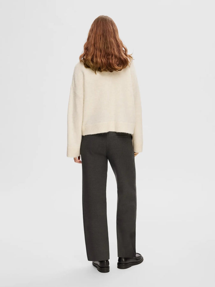SIA RAS KNIT ZIPPER CARDIGAN
