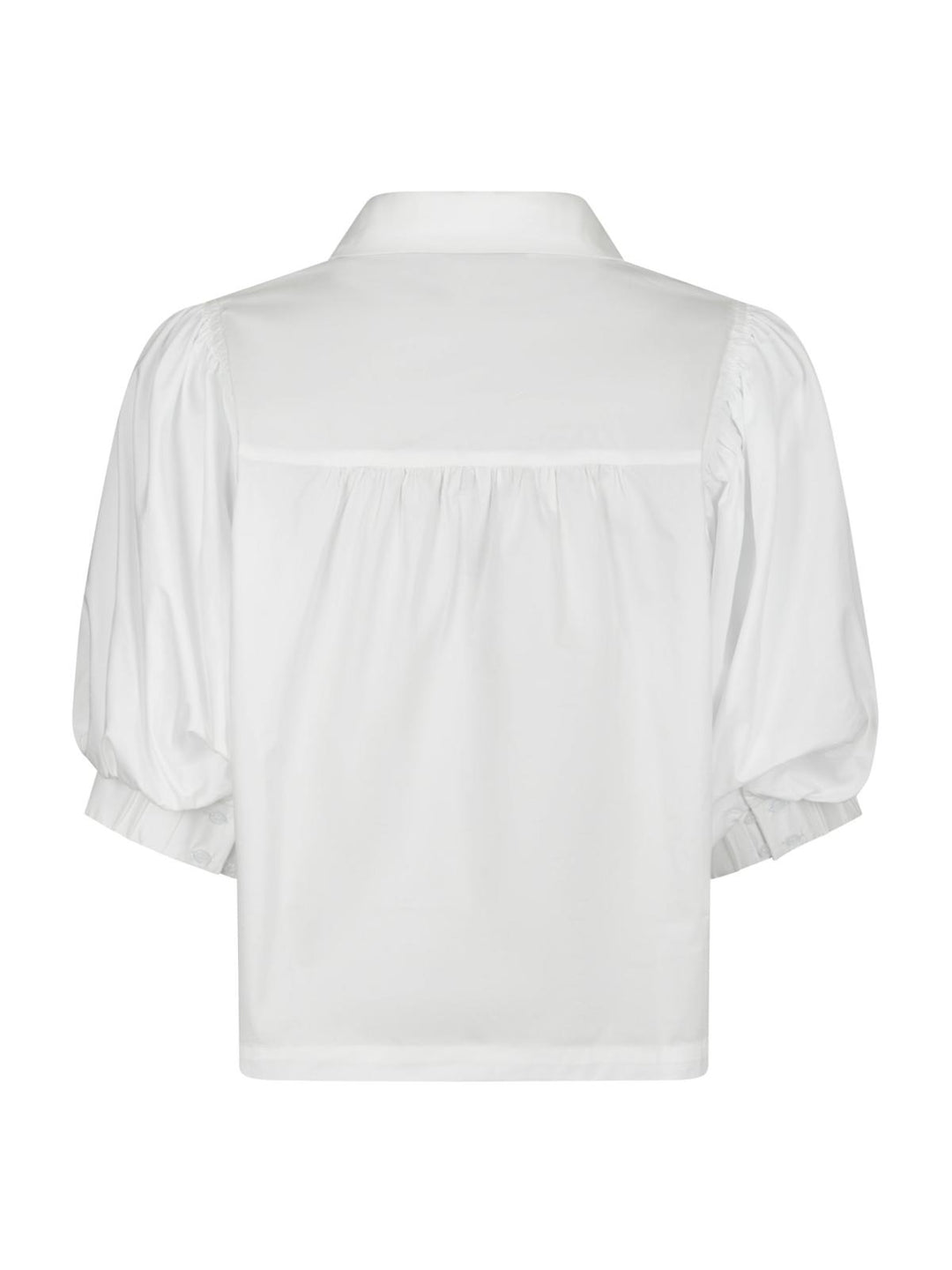 etta poplin shirt white
