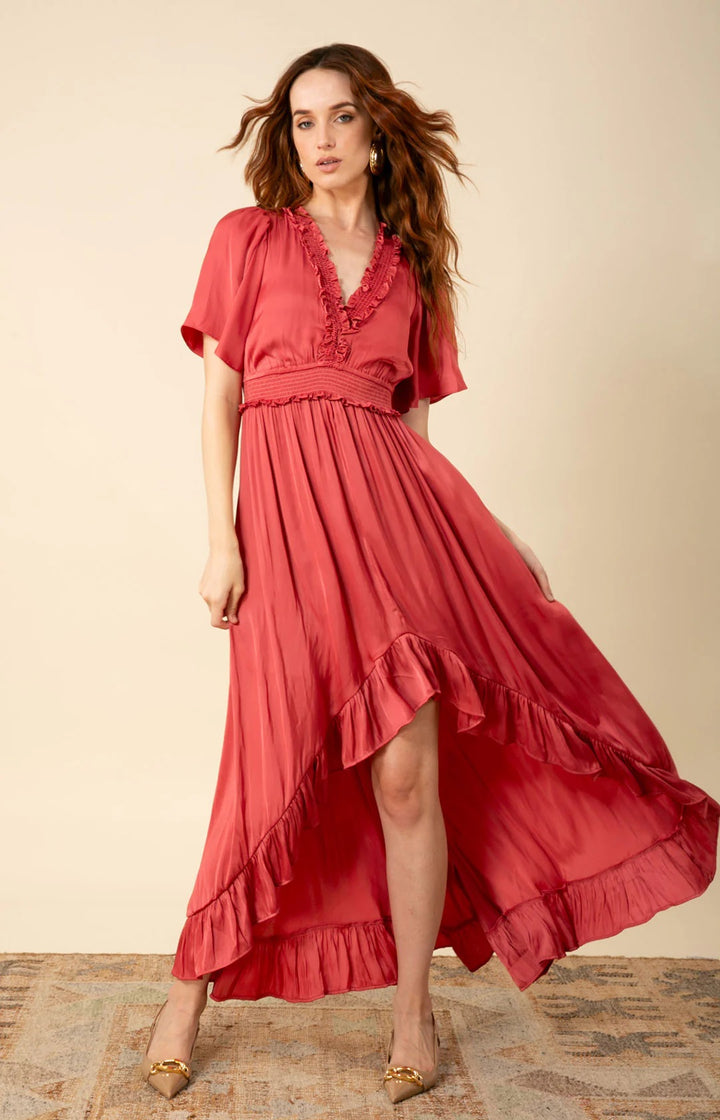 Serena Long Dress Solid