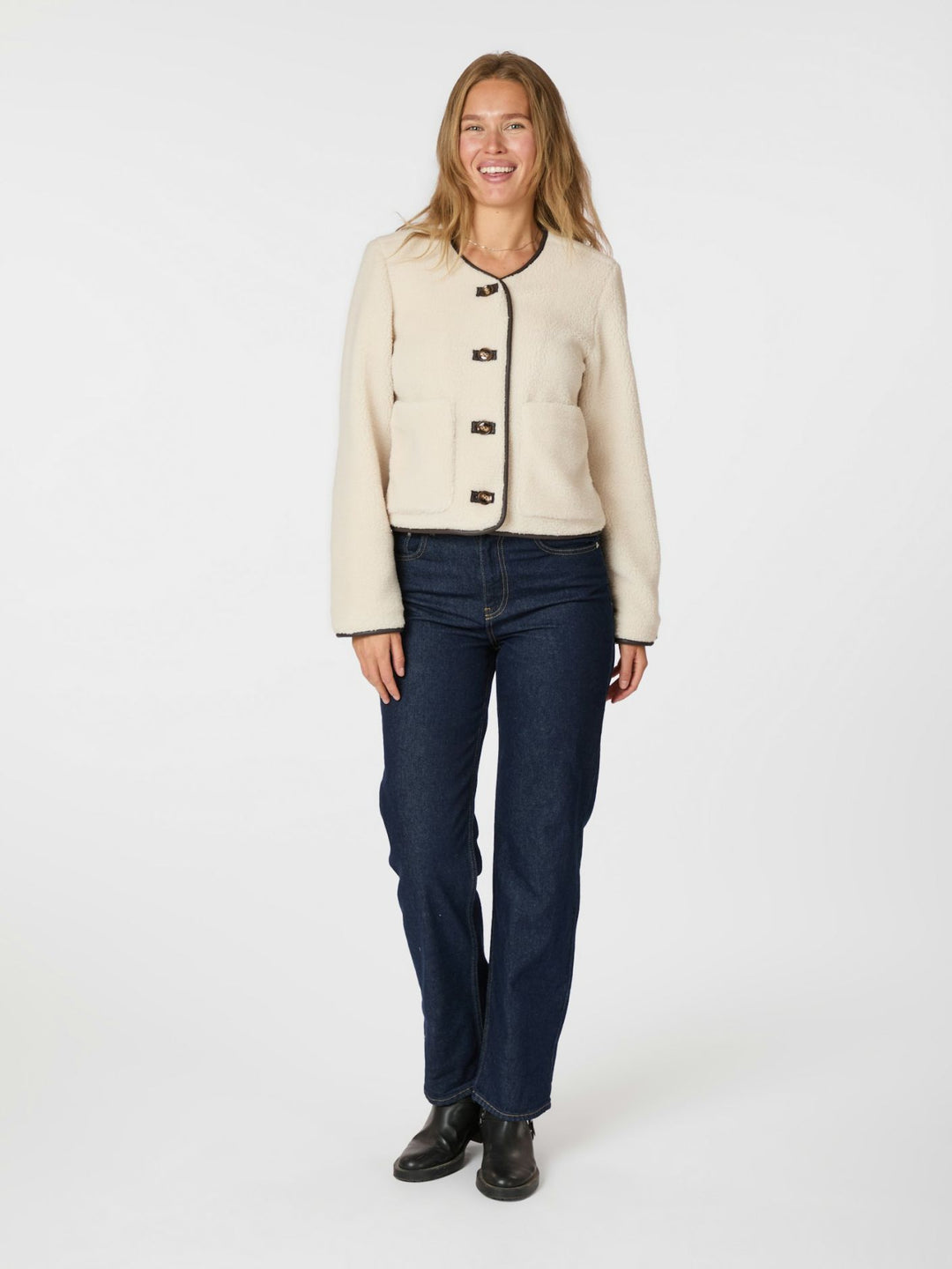 Oak fluffy jacket