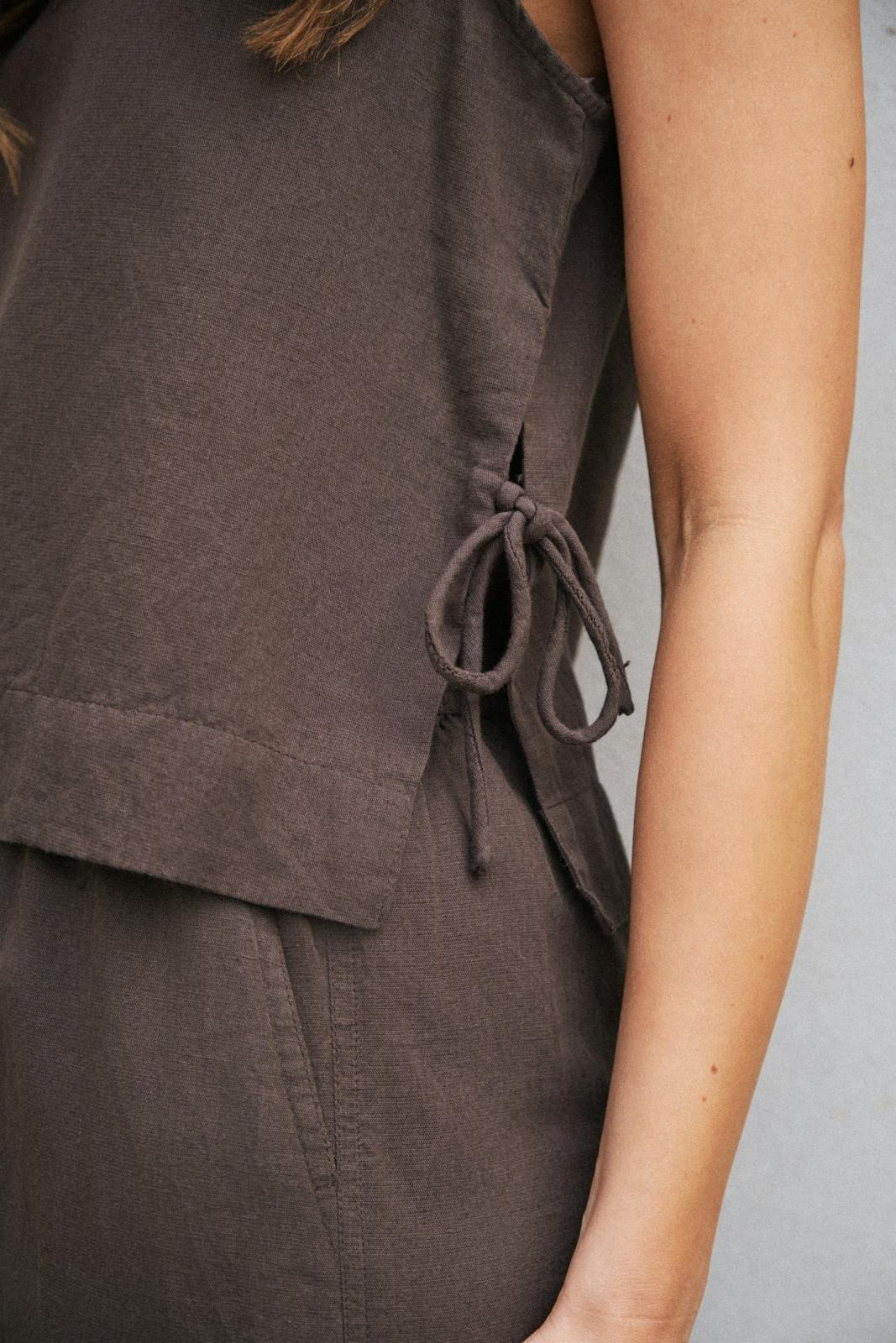 Svetlana linen top