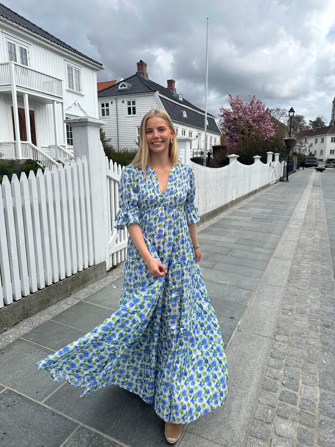 Twisted Maxi Dress