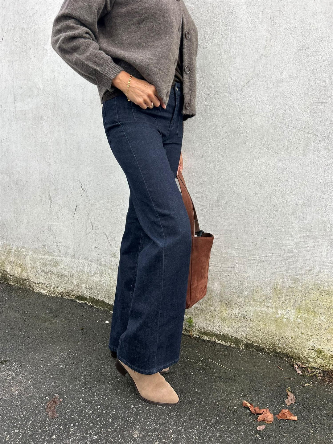 Amara strech blue denim modern rinsed