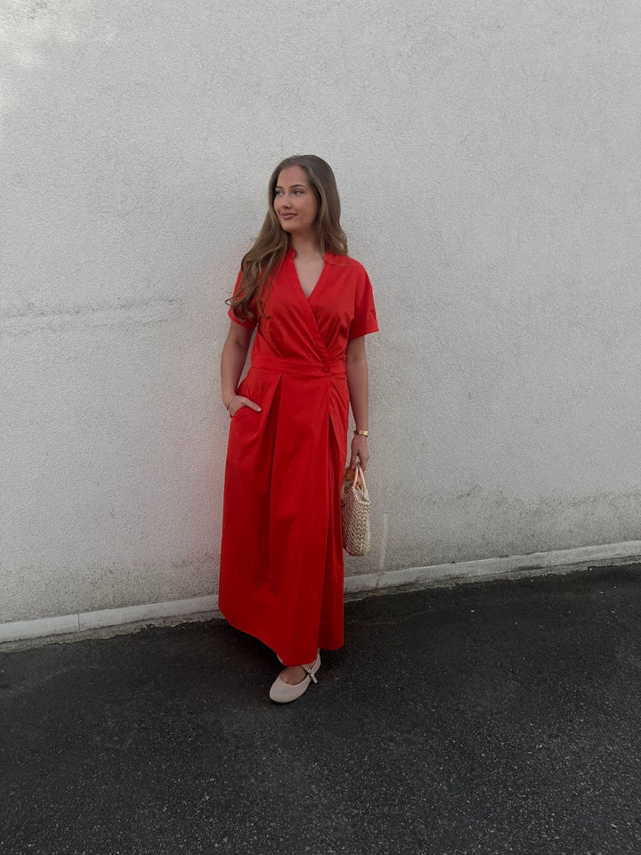 Elara Wrap Dress