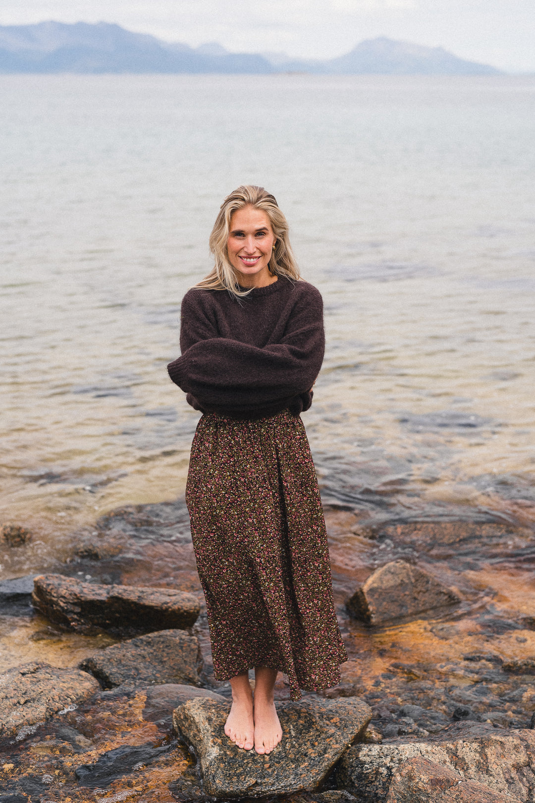 Thea amalie pullover choco