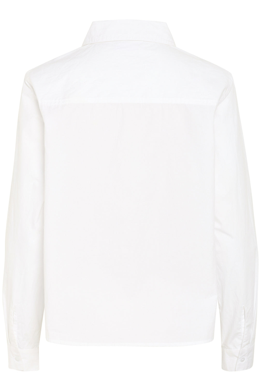 The shirt bright white