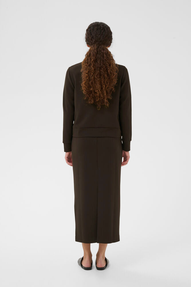 beca cardigan chocolate brown