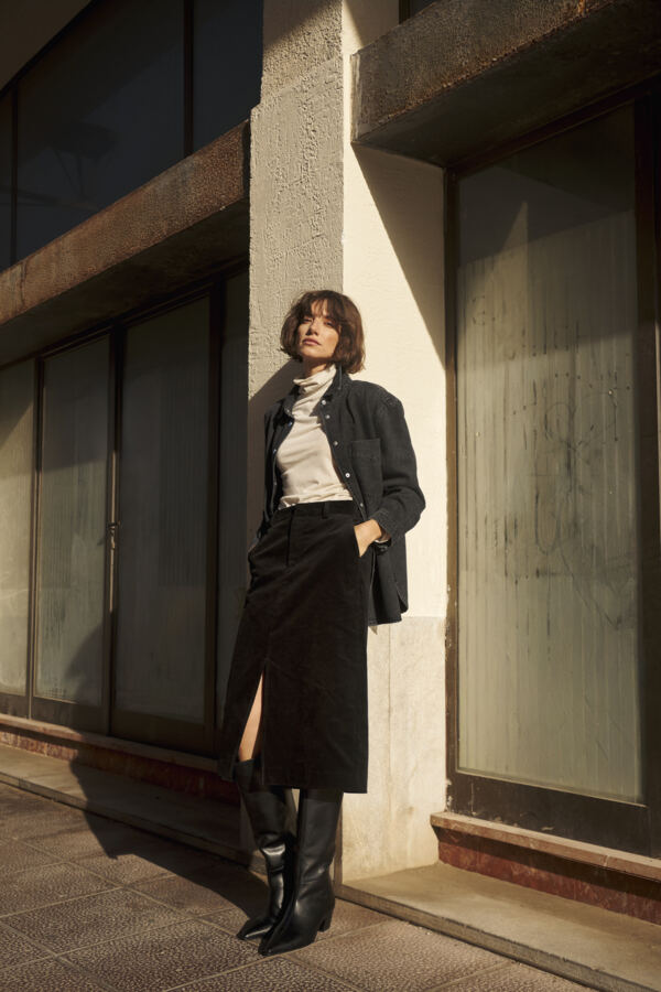 sofija skirt black