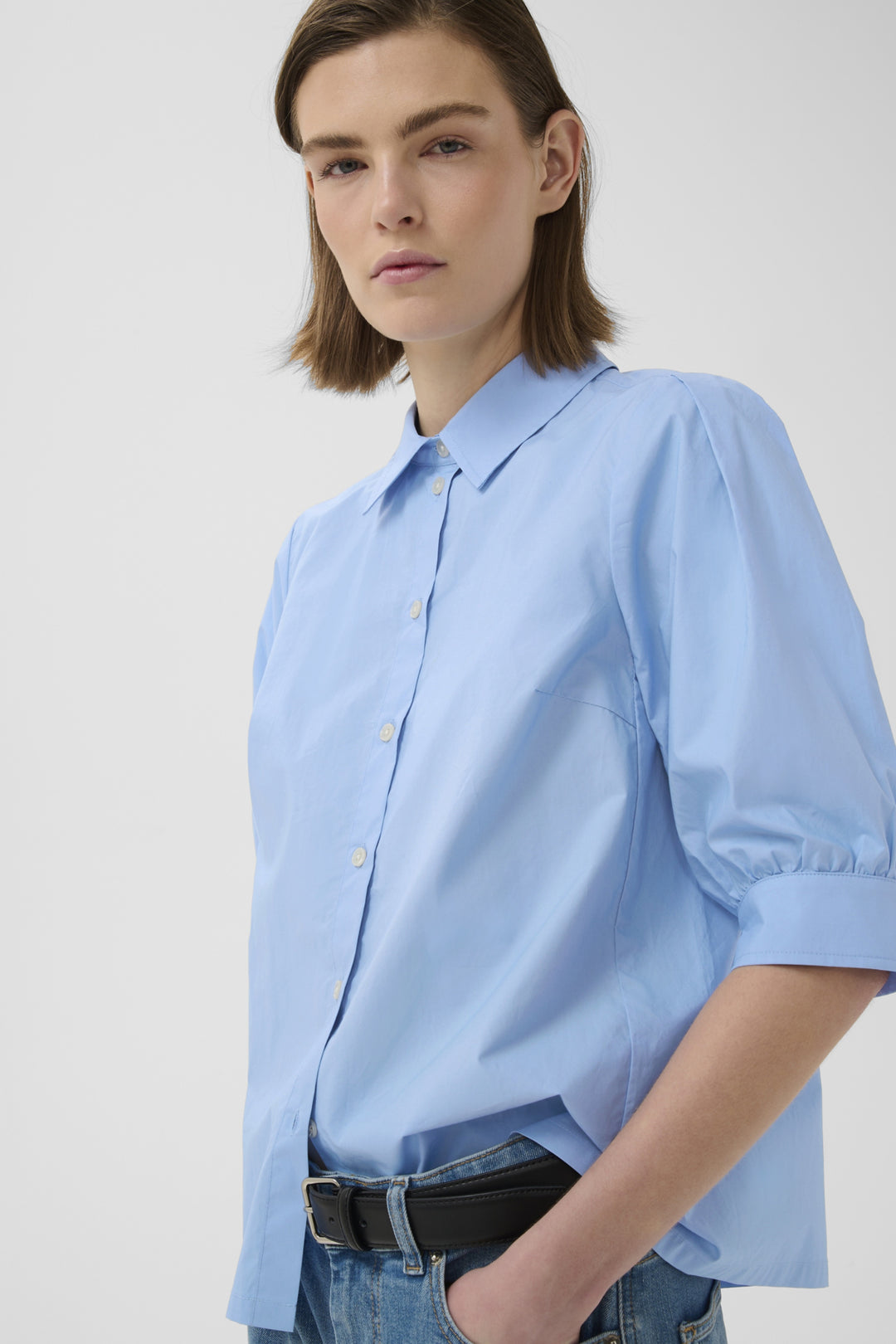 Gloria Skjorte, bel air blue