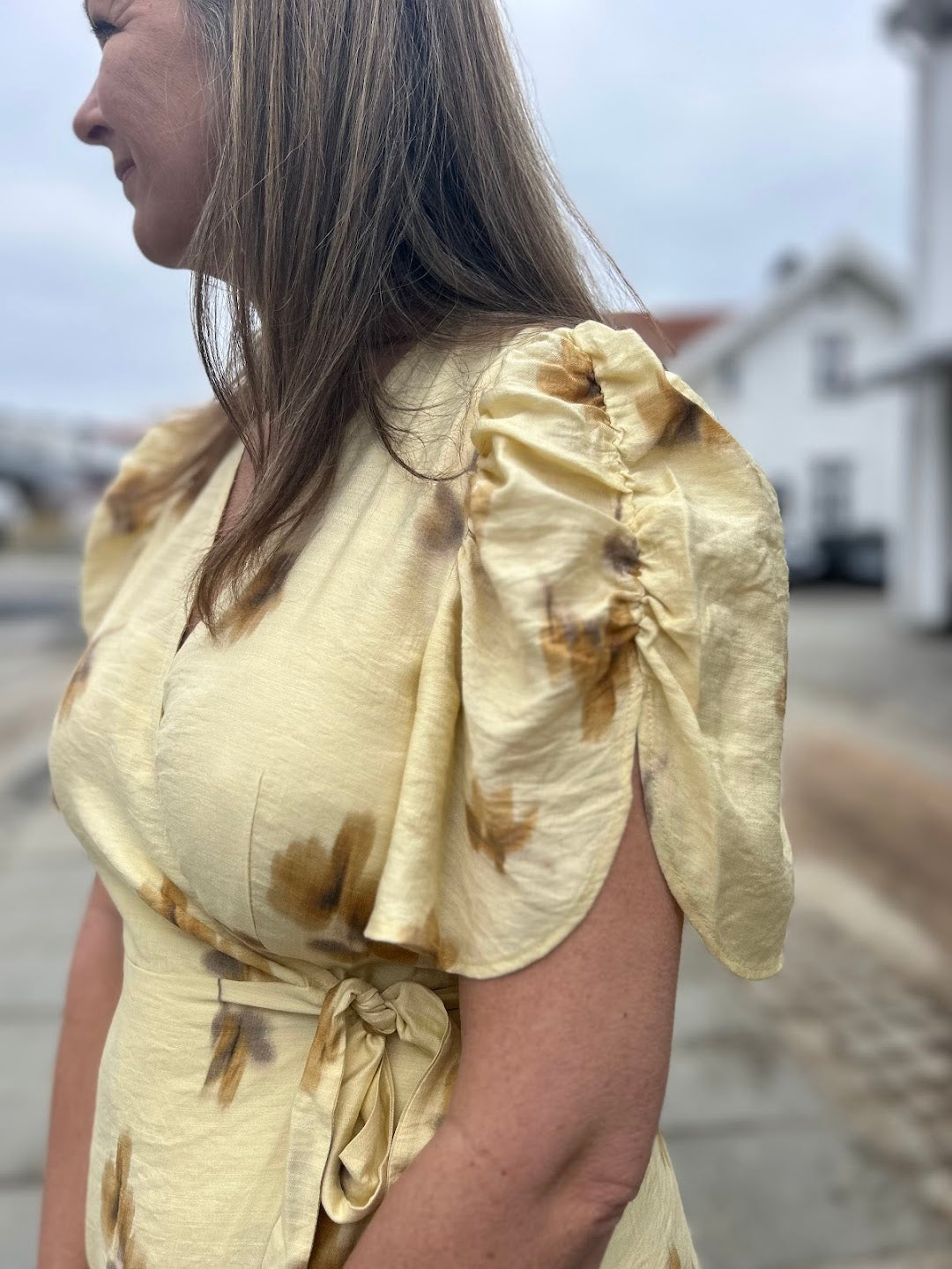 Myla Flower Wrap Dress