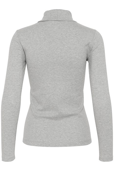 Dagna Roll Neck Melange Long Sleeve