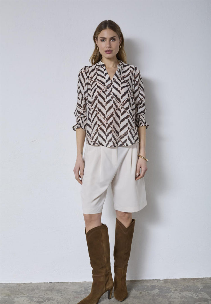 Memphis V-Blouse