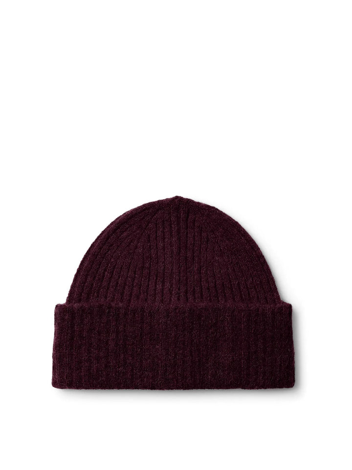 Lulu Wool Blend Knit Beanie
