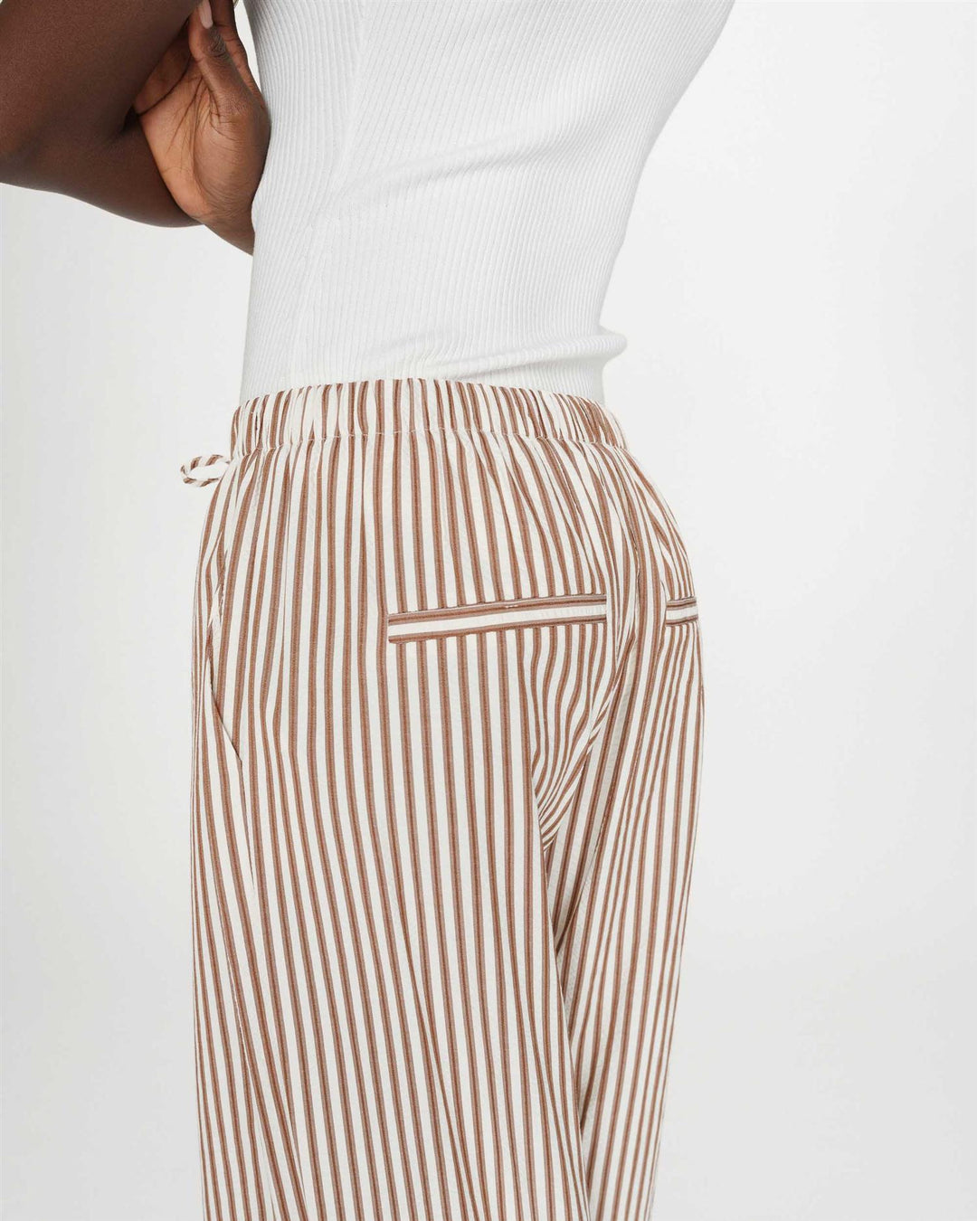 Volute pant wide leg stripe