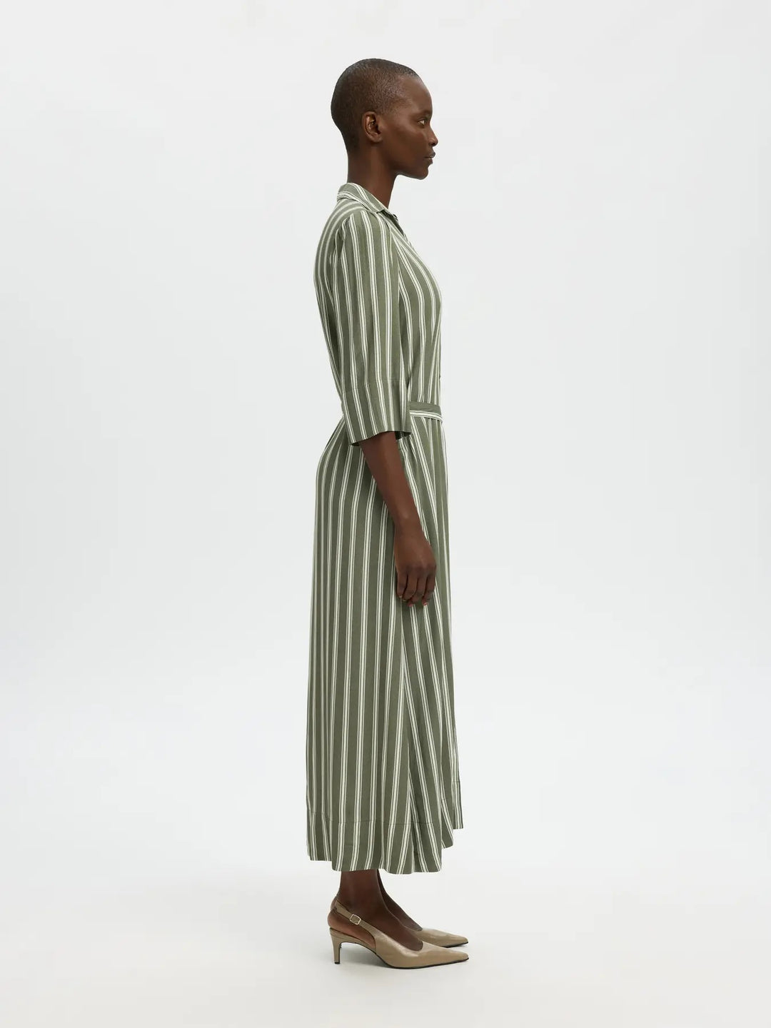 Flora Ankle Shirt Dress