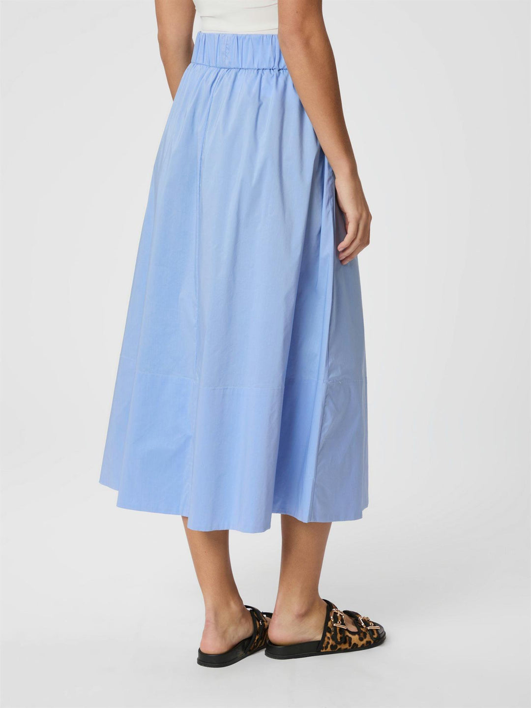 Yara poplin skirt