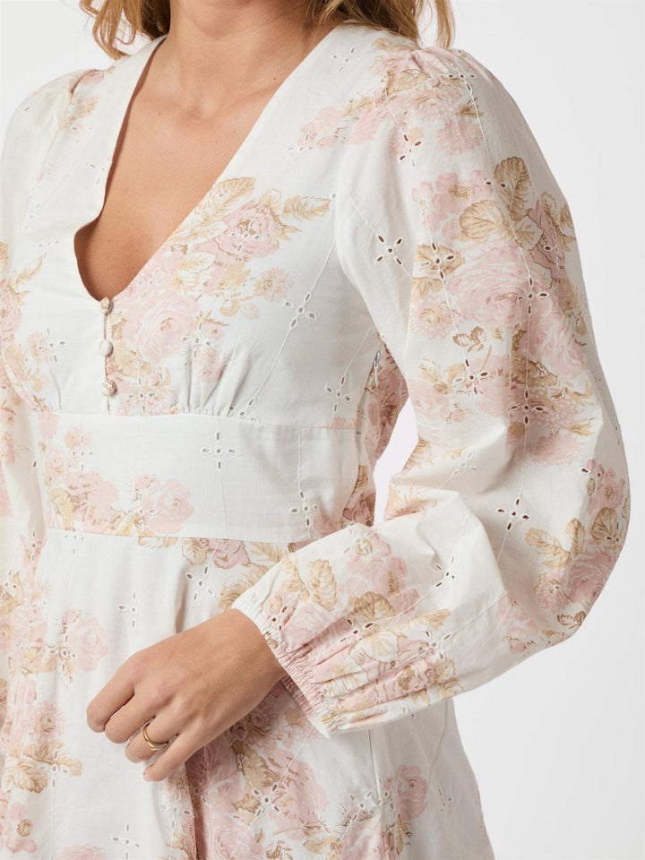 Milly Emb Rose Dress