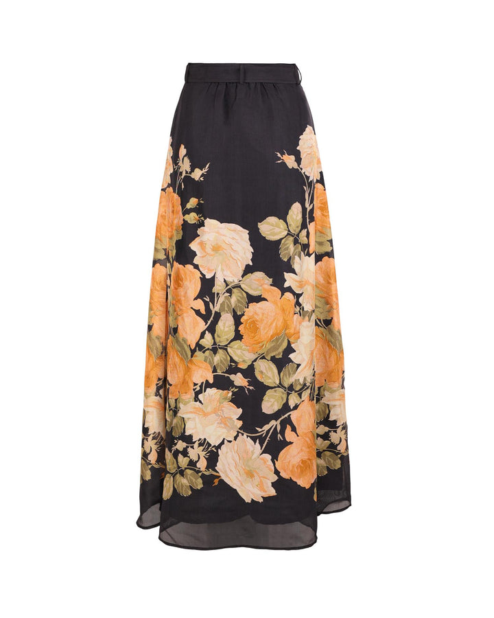Organza skirt midnight field