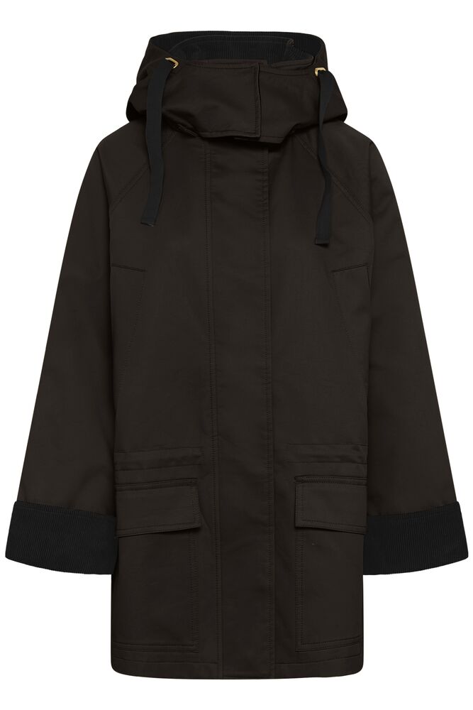 huntery jacket chocolate brown
