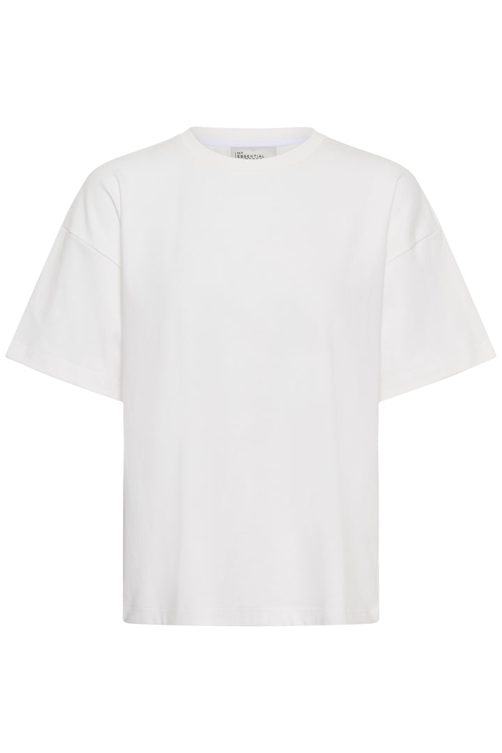 Apir boxy tee snow white