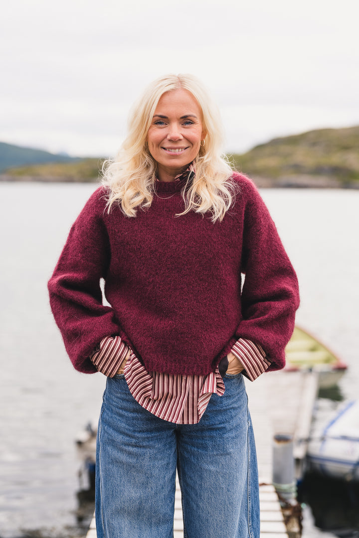 Thea amalie pullover choco
