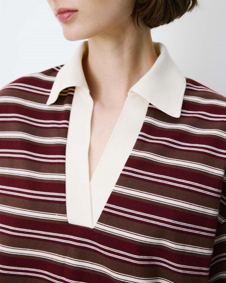 Aron LS t-shirt chocolat