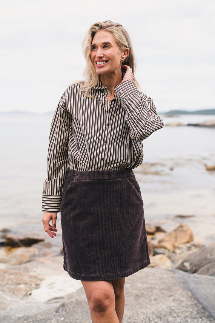 Ella skirt black coffee