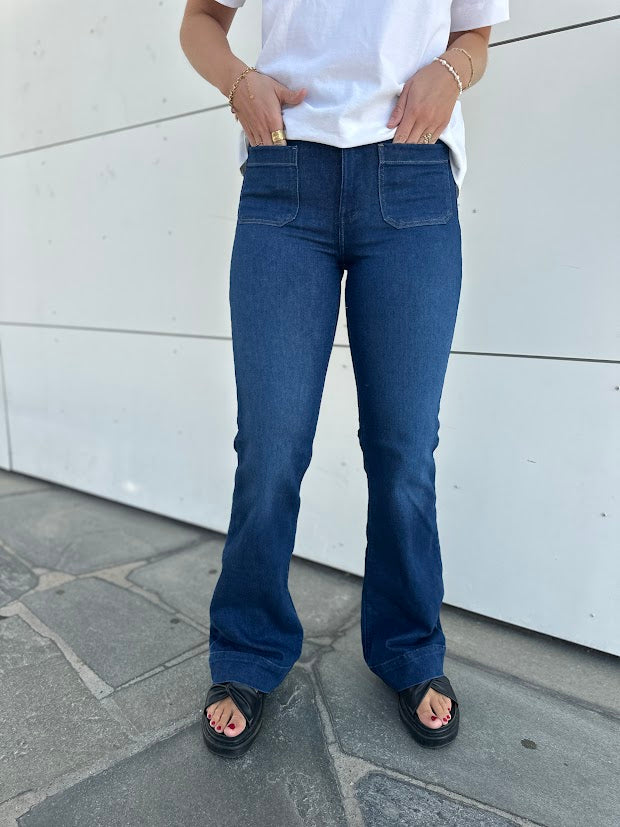 Flare Dark Wash