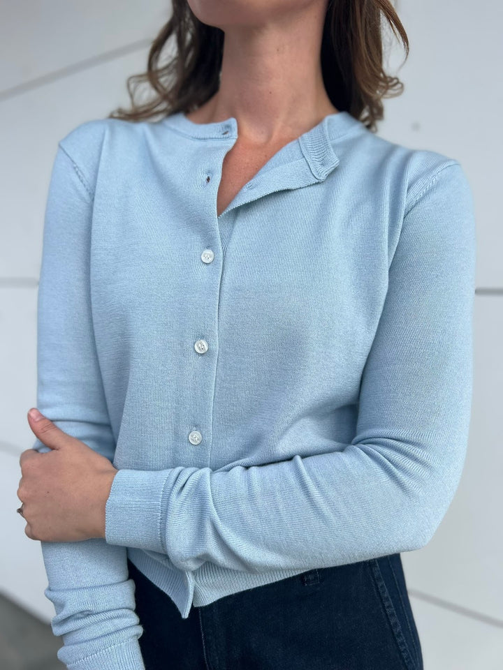 Alice cardigan skyblue